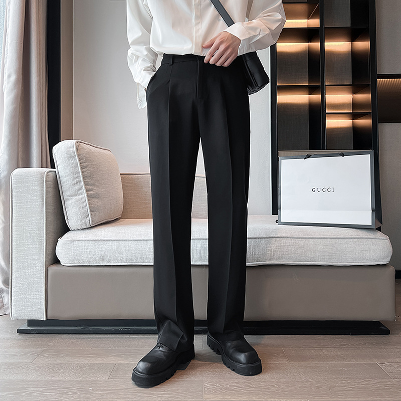 Smart Home Plus - Pantalon de costume d'été pour homme,