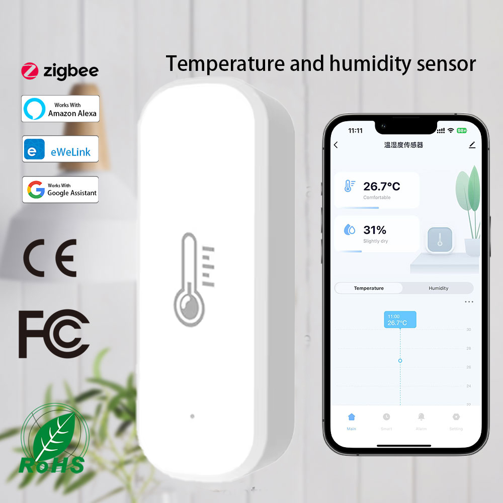 Smart Home Voice Assistant - Capteur de température et d'humidité sans