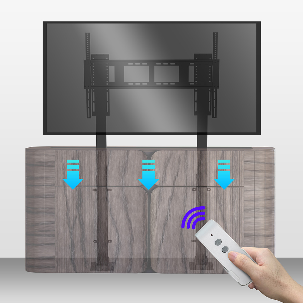 Smart Home Living Room - Mécanisme motorisé, système automatique, élévateur de
