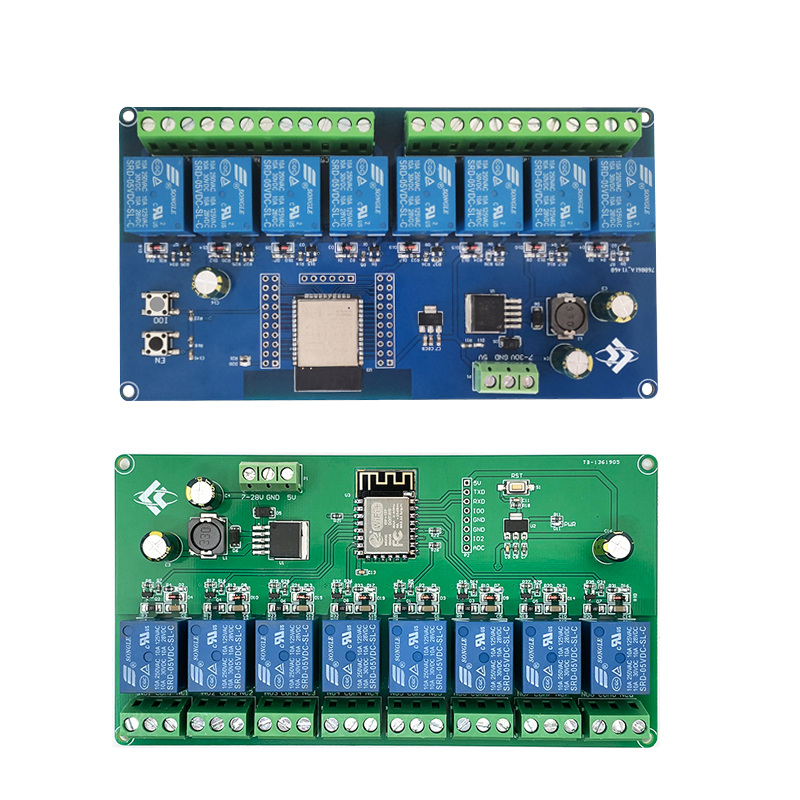 Smart Home Esp32 - Module relais WIFI 8 canaux ESP8266