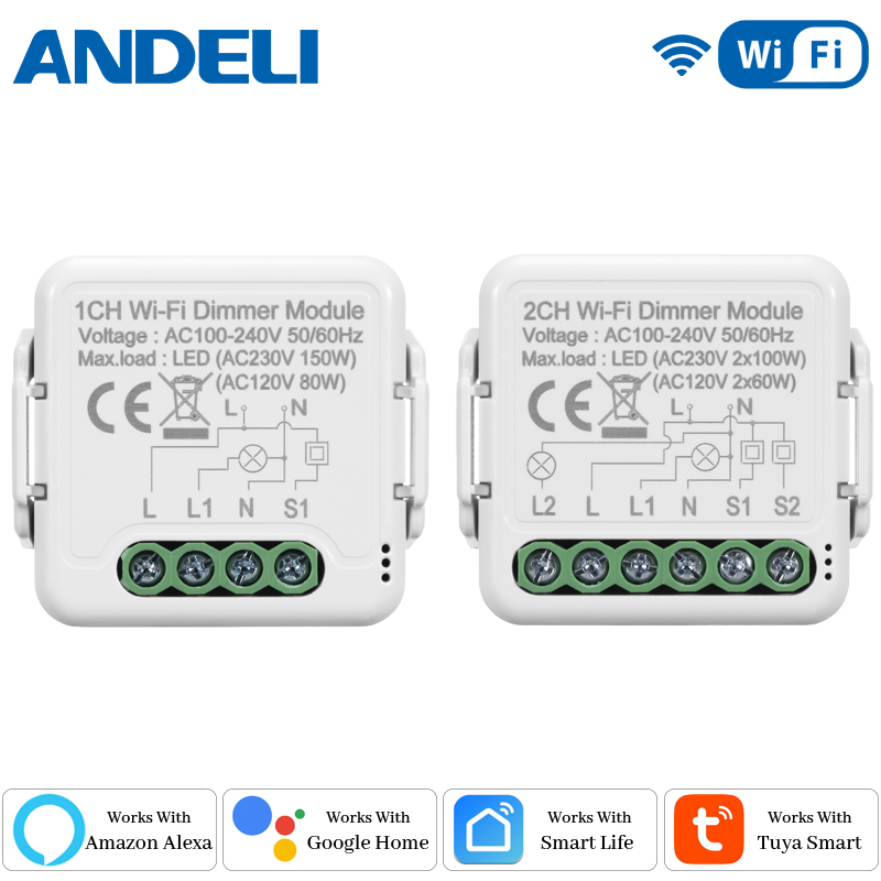 Smart Home Voice Assistant - Module d'interrupteur intelligent Wi-Fi DIY, compatible