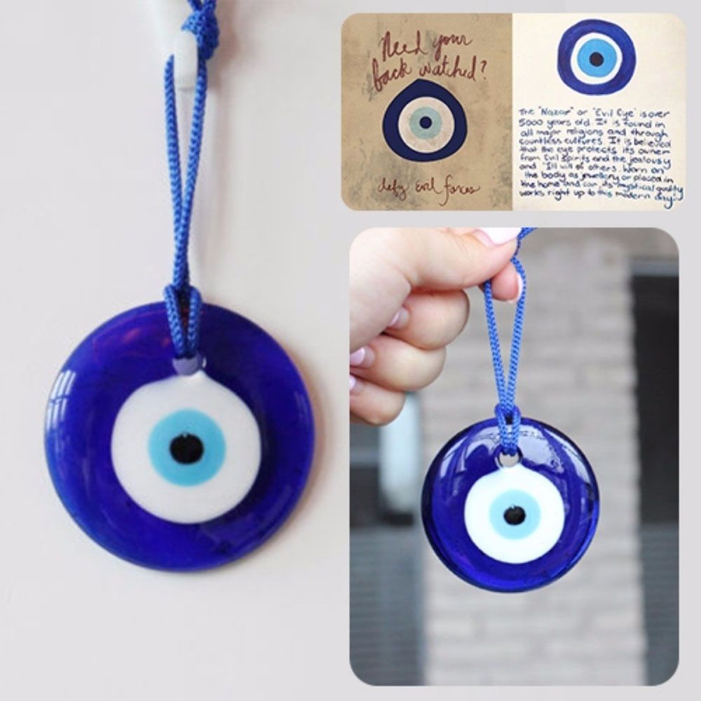 Smart Home Decor - Pendentif de voiture amulette bleu mauvais