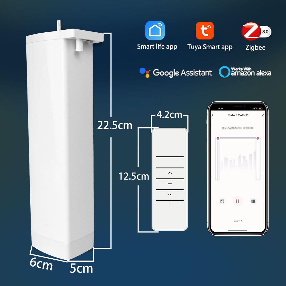 Smart Home Windows App - Tuya ZigBee Alexa rideaux intelligents installation
