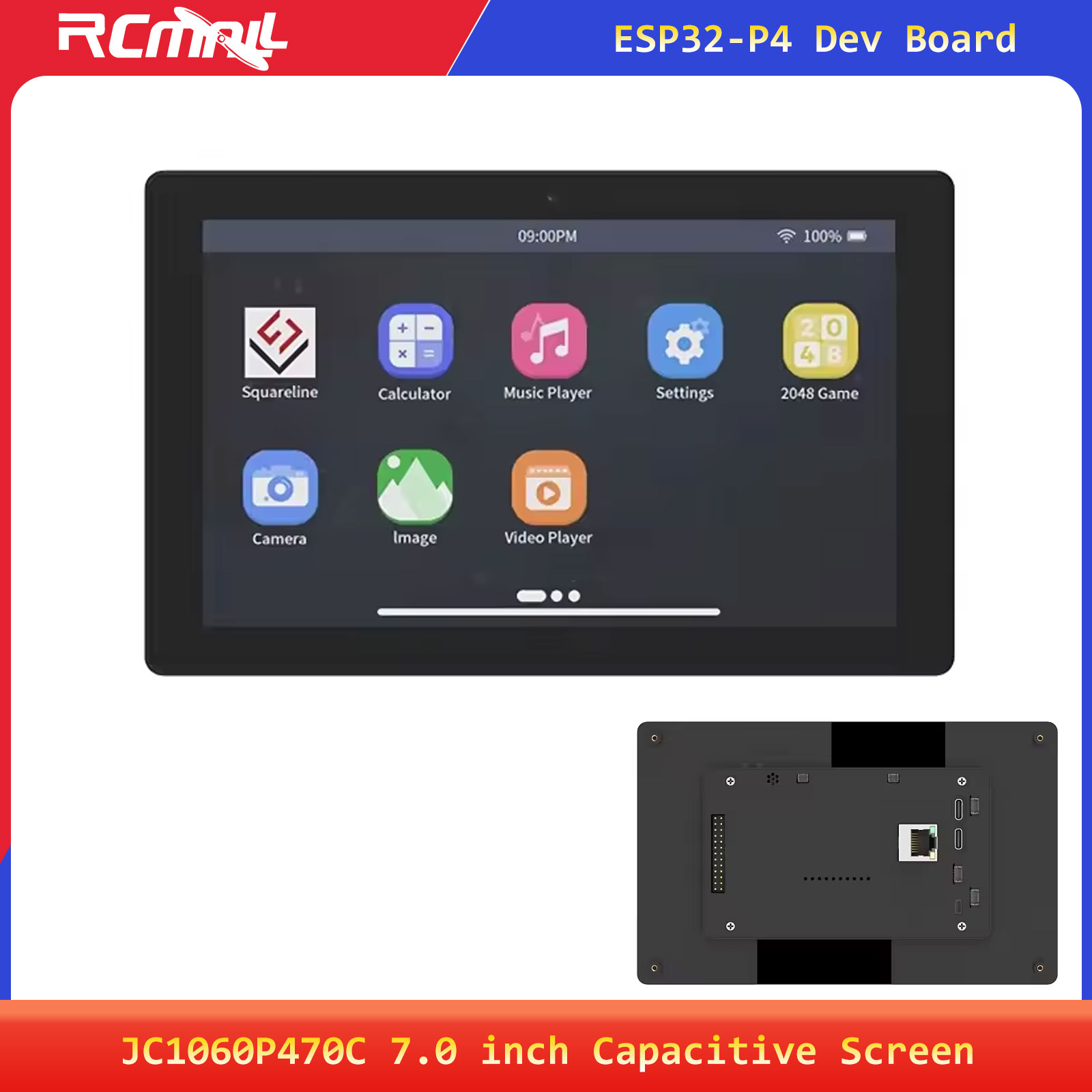 Smart Home Esp32 - Carte de développement ESP32P4 avec écran
