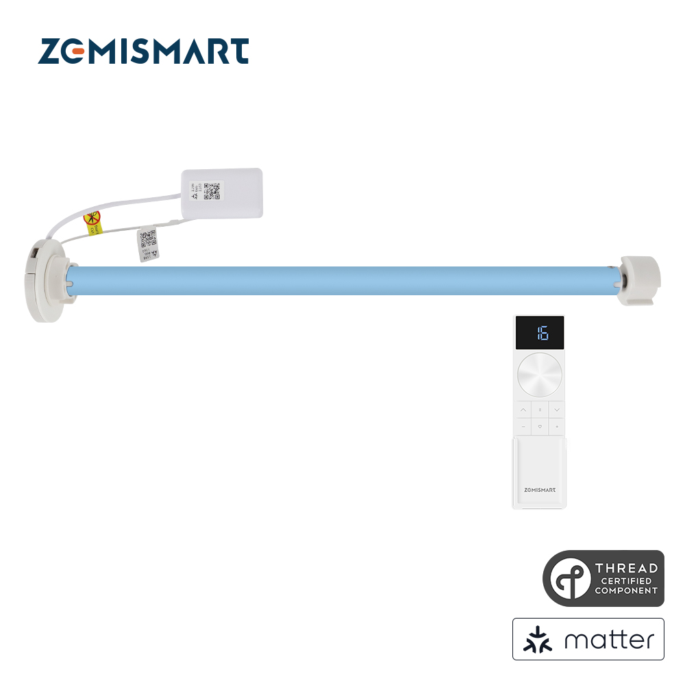 Smart Home Group - Moteur de store enrouleur rechargeable Zemismart