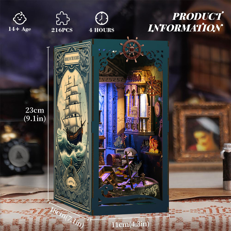 Smart Home Decor - Puzzle 3D en bois à monter