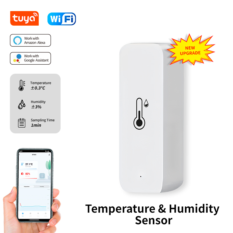 Smart Home Voice Assistant - Tuya – capteur de température et