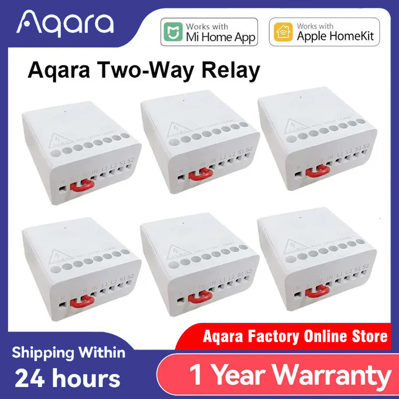 Smart Home Group - Module de contrôle bidirectionnel intelligent Aqara,