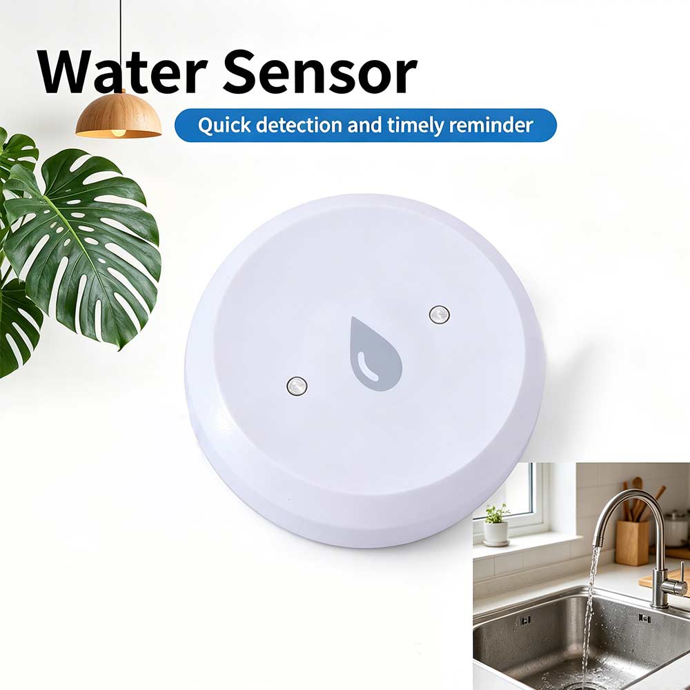 Smart Home Zigbee 3.0 - Capteur d'eau ZigBee avec fonction d'alarme,