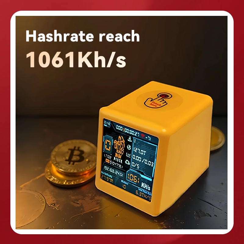 Smart Home Esp32 - Mineur de loterie Solo BTC, faible