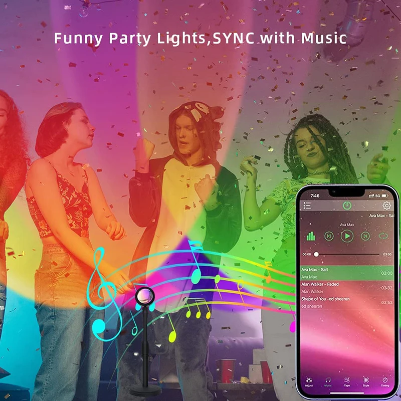 Lampe LED arc-en-ciel intellig - Smart Home Decor avis et prix