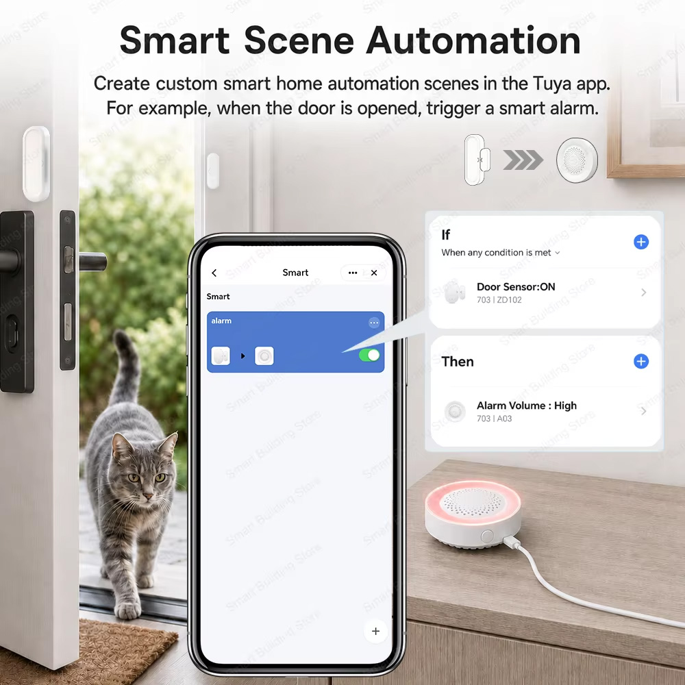 Capteur de porte/fenêtre étanc - Smart Home Zigbee 3.0 avis et prix