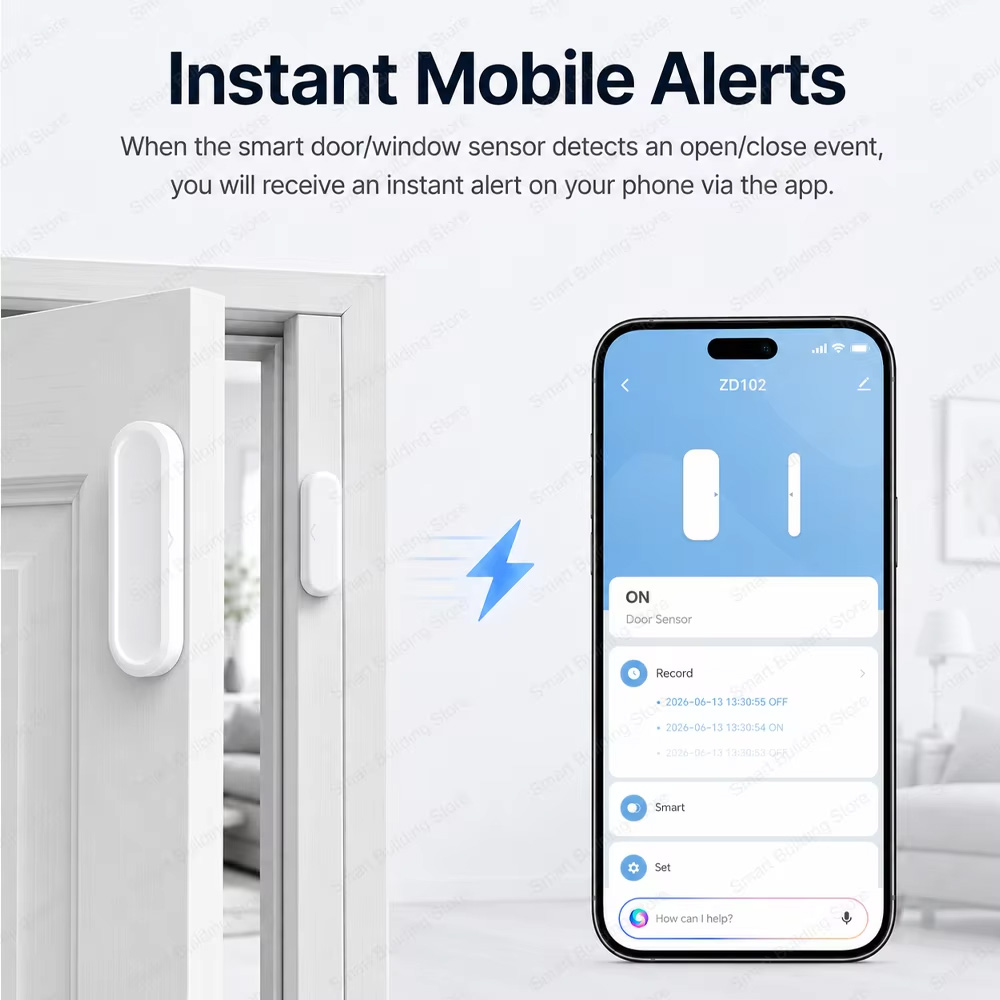 Capteur de porte/fenêtre étanc - Smart Home Zigbee 3.0 avis et prix