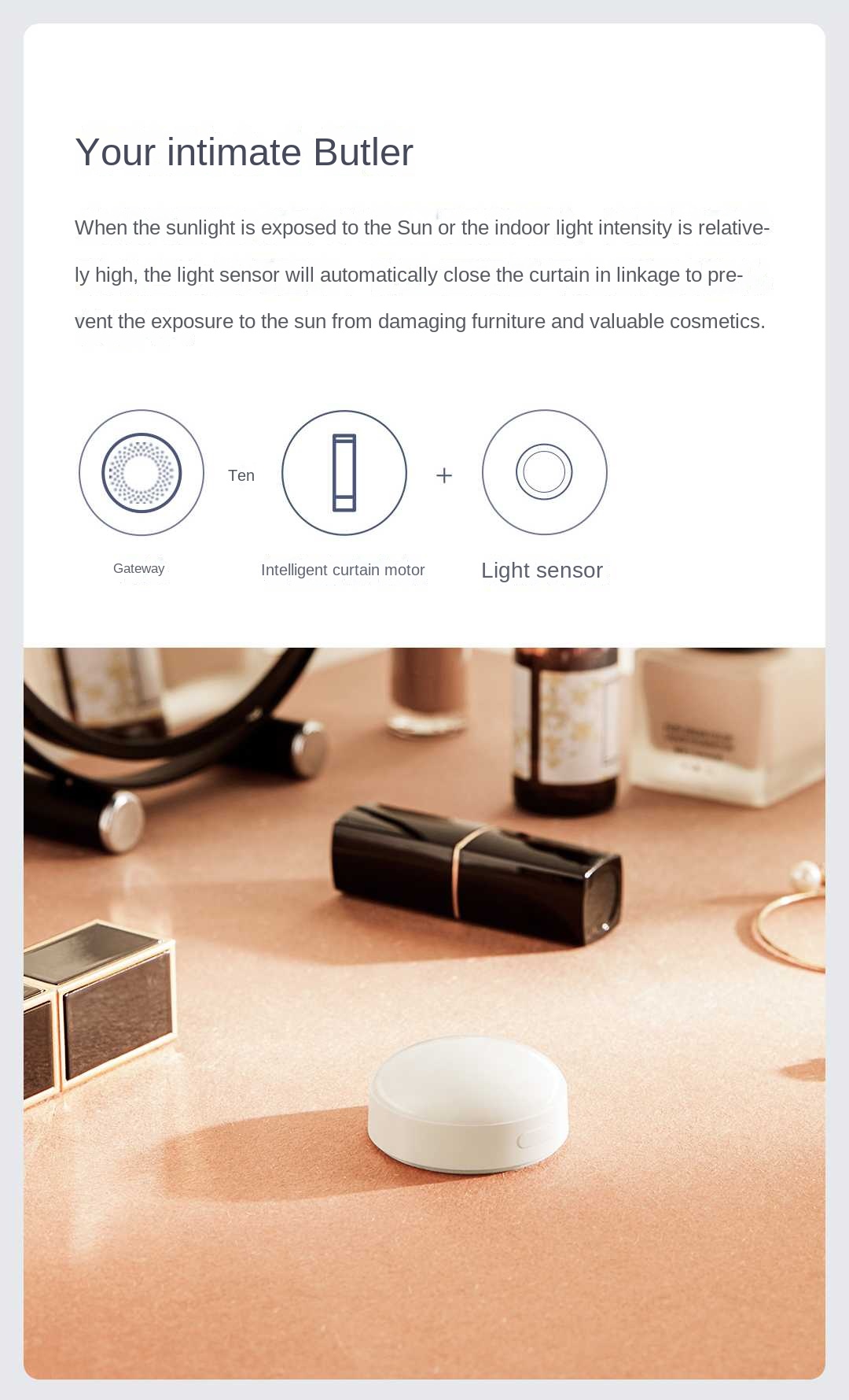 Aqara capteur de lumière T1 Zi - Smart Home Group avis et prix
