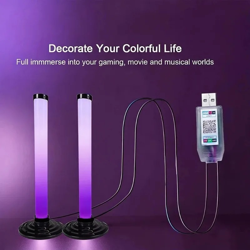 Barre lumineuse LED RGB alimen - Smart Home Decor avis et prix
