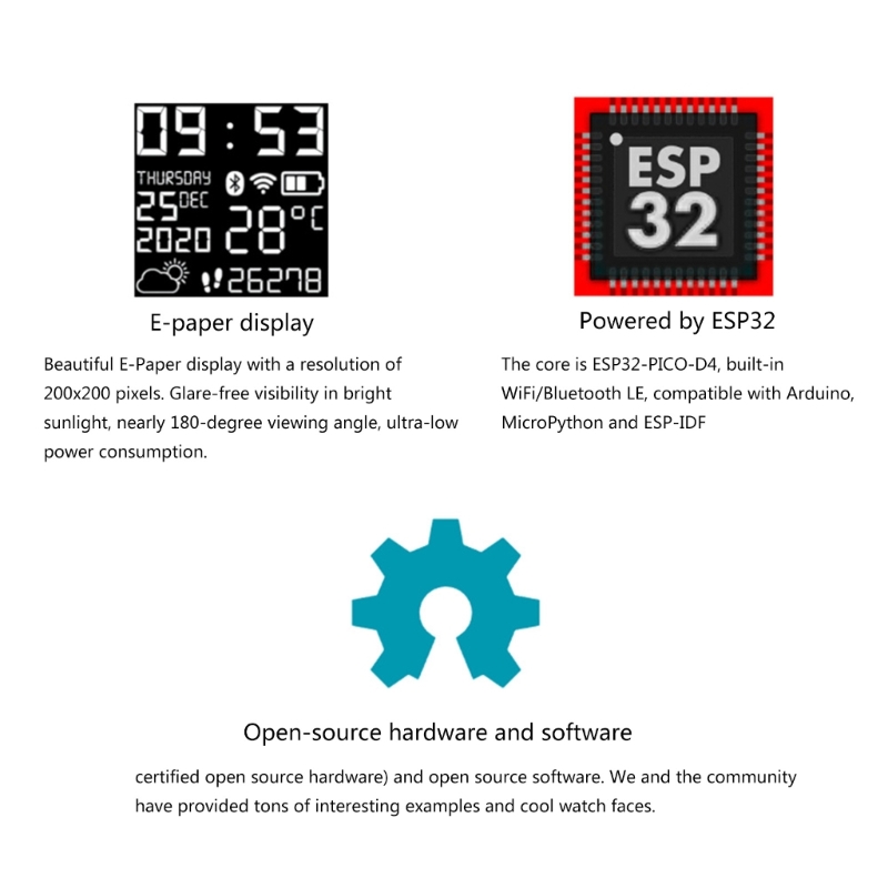 K0EA – montre connectée ESP32, - Smart Home Open Source avis et prix