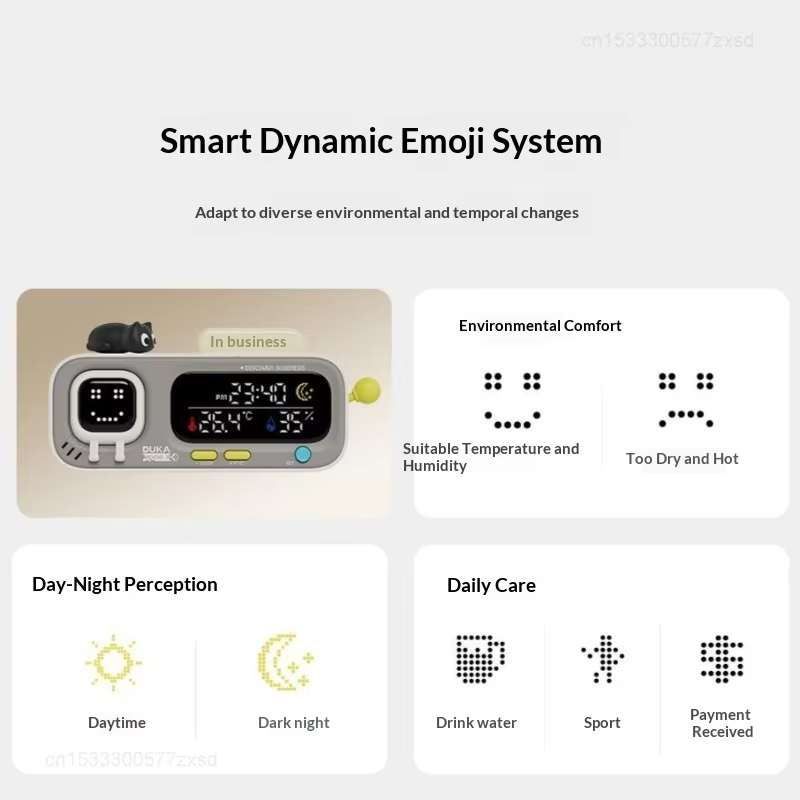 Horloge intelligente avec capt - Smart Home Decor avis et prix