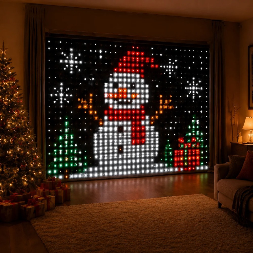 Rideaux lumineux à pixels LED, - Smart Home Decor avis et prix