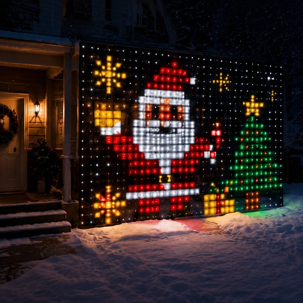 Rideaux lumineux à pixels LED, - Smart Home Decor avis et prix