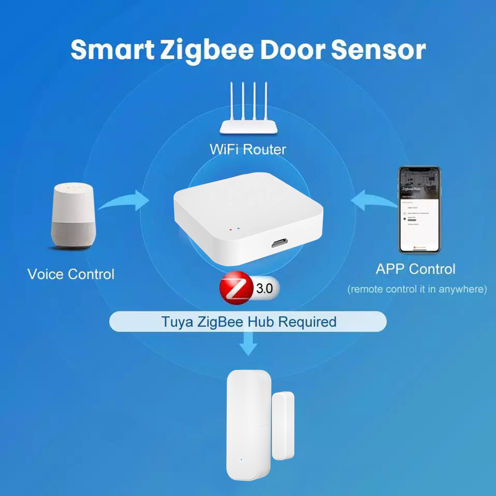Capteur antivol pour porte et  - Smart Home Voice Assistant avis et prix