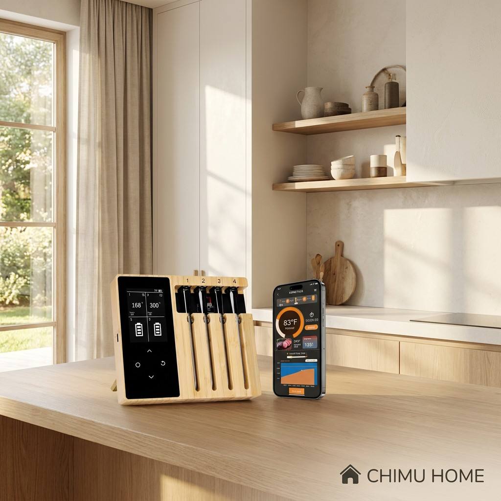 【CHIMU HOME】Thermomètre à vian - Smart Home Oven avis et prix