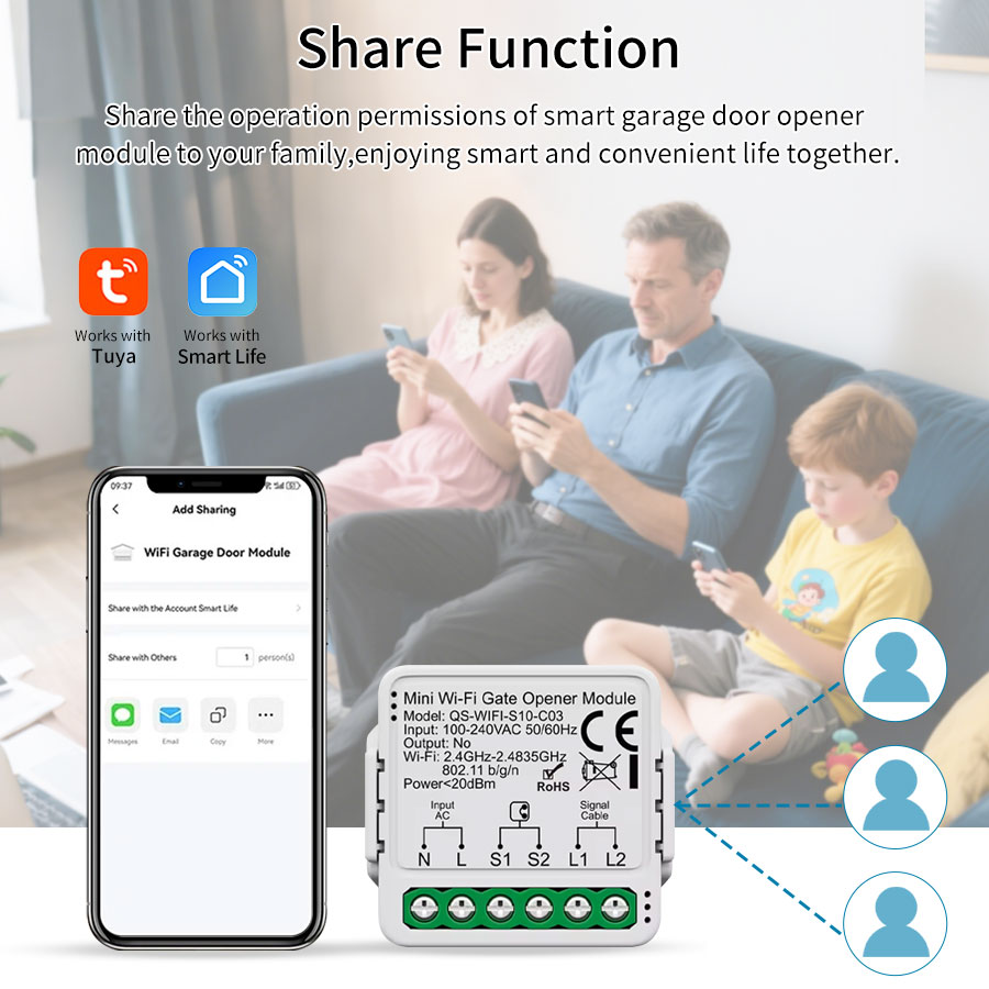 Module de commande d'ouvre-por - Smart Home Voice Assistant avis et prix