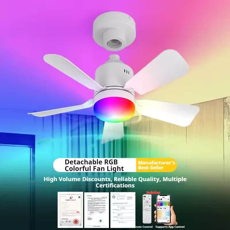 Lampes de ventilateur de plafo - Smart Home Living Room avis et prix
