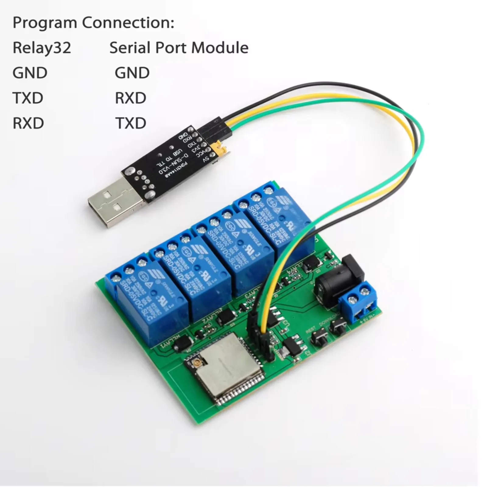 Module de relais sans fil ESP3 - Smart Home Esp32 avis et prix