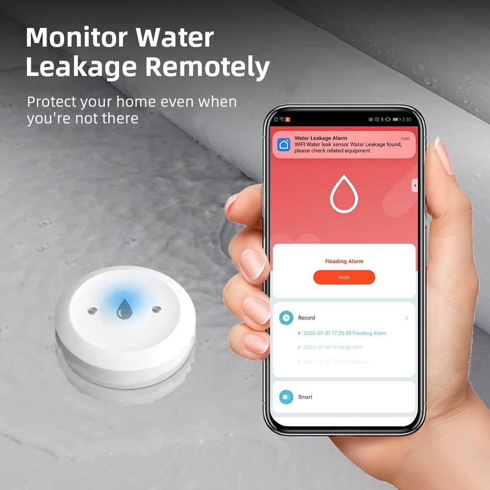 Capteur d'eau ZigBee avec fonc - Smart Home Zigbee 3.0 avis et prix