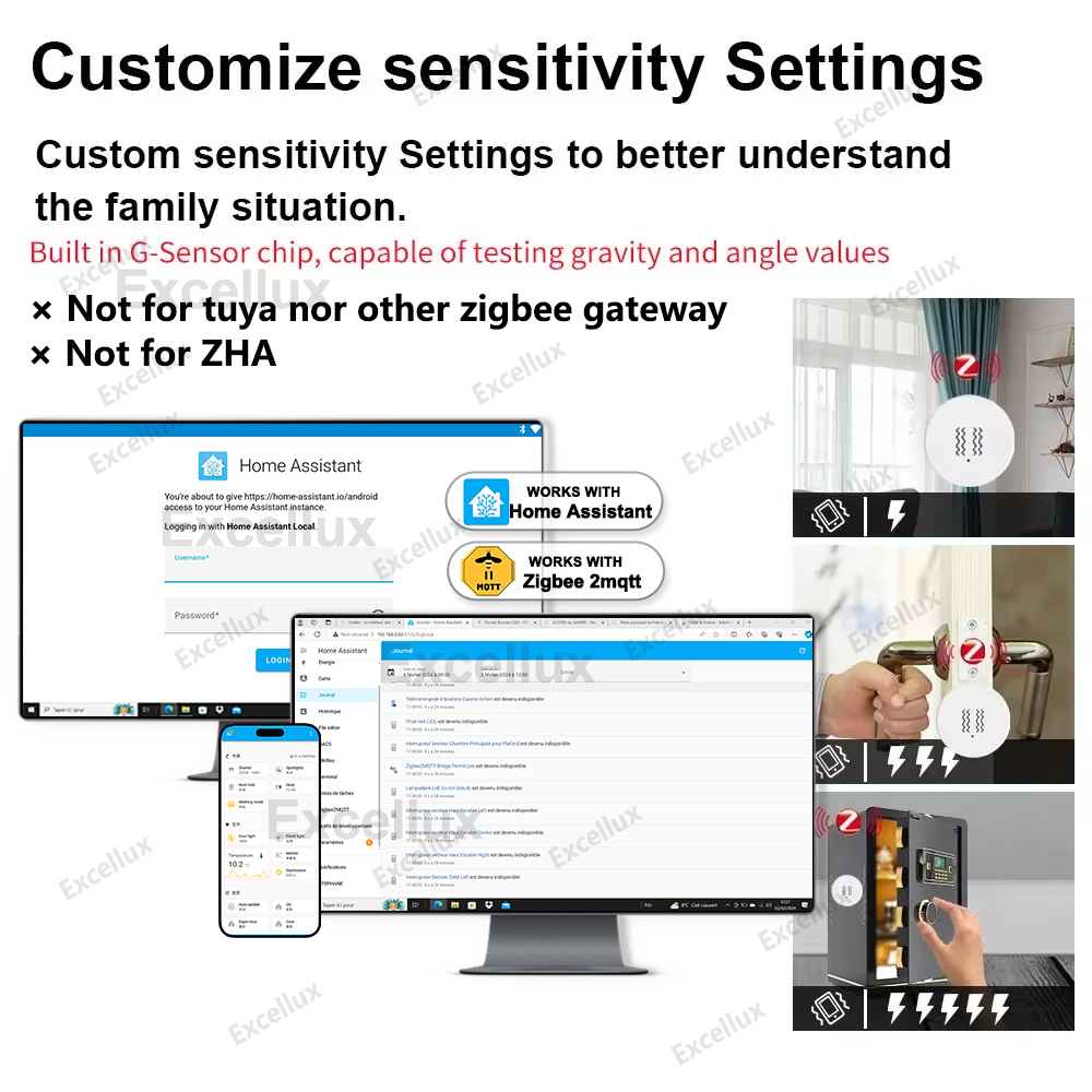 Zigbee 3.0 capteur de vibratio - Smart Home Zigbee 3.0 avis et prix