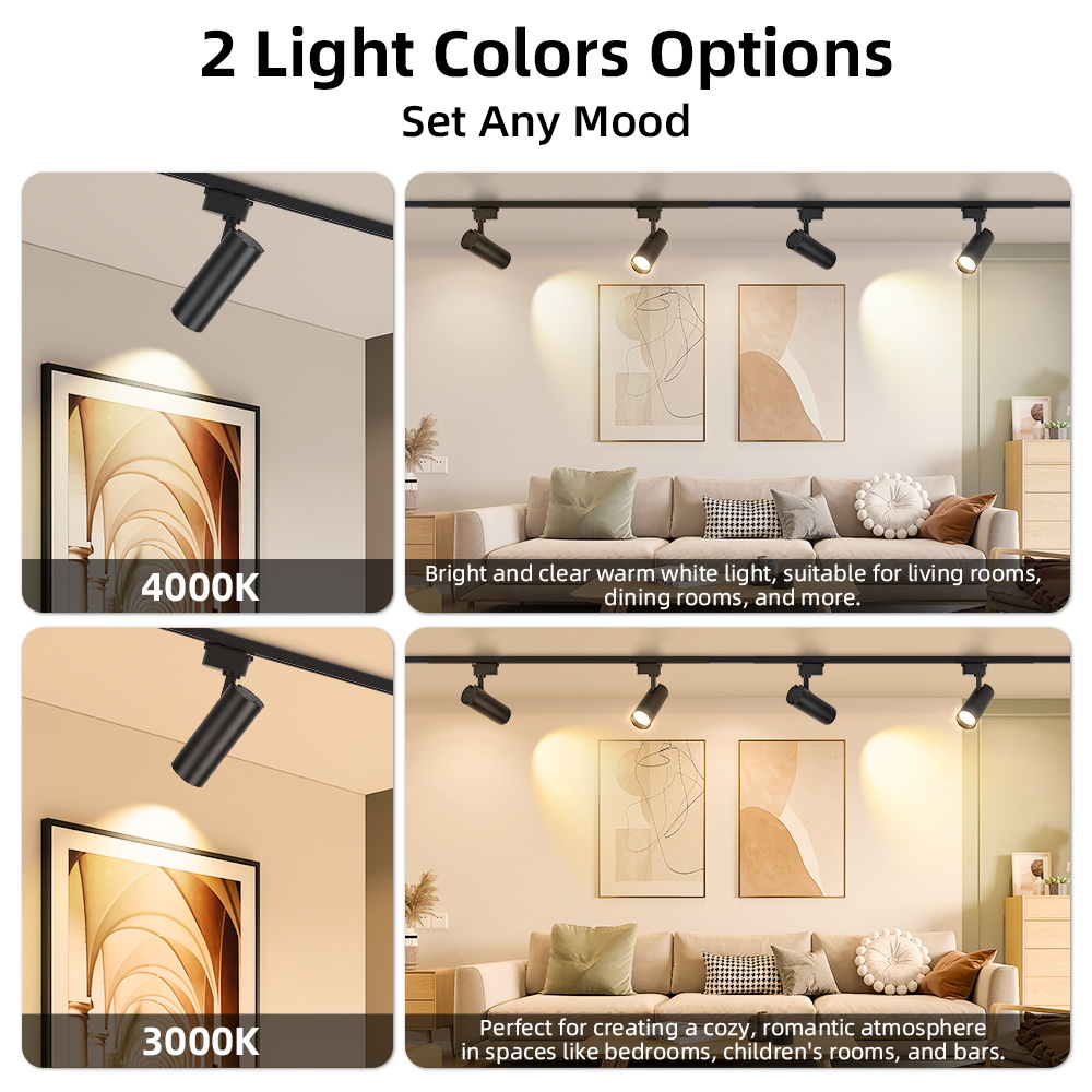 Éclairage LED sur rail avec co - Smart Home Living Room avis et prix