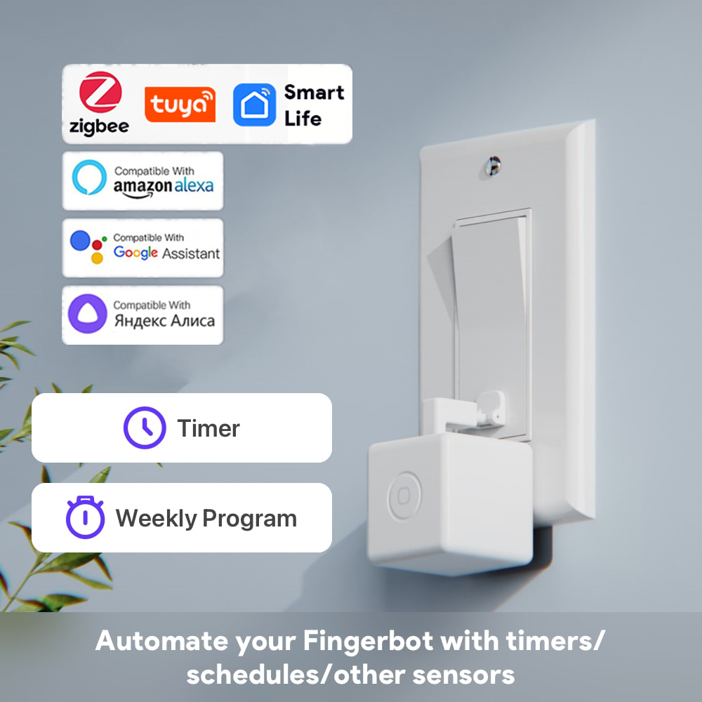 Tuya Zigbee-Smart Fingerbot Pl - Smart Home Plus avis et prix