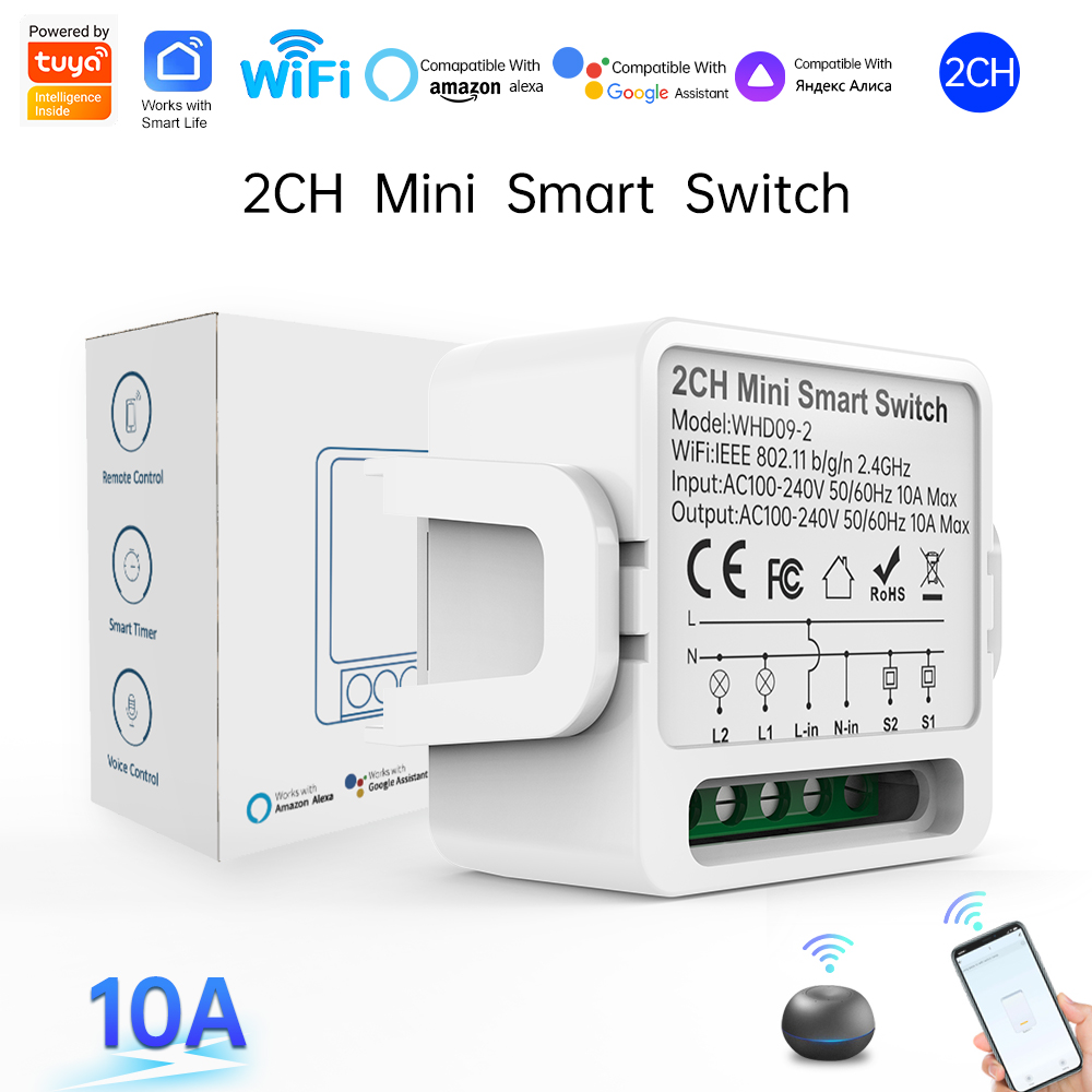 Interrupteur intelligent Tuya  - Smart Home Voice Assistant avis et prix