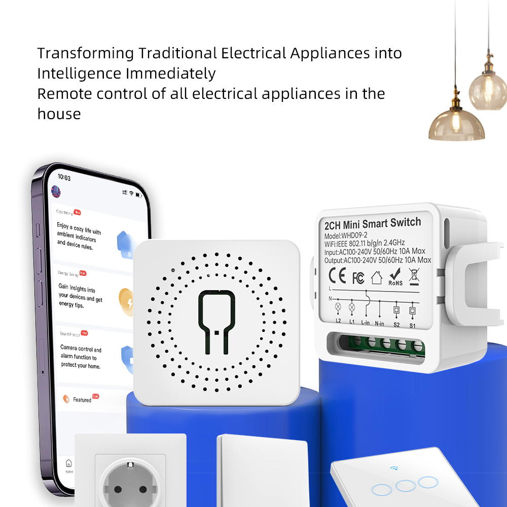Interrupteur intelligent Tuya  - Smart Home Voice Assistant avis et prix