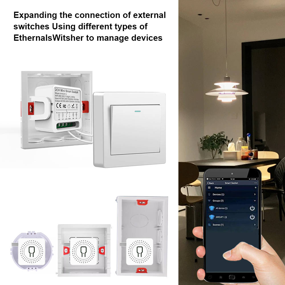 Interrupteur intelligent Tuya  - Smart Home Voice Assistant avis et prix