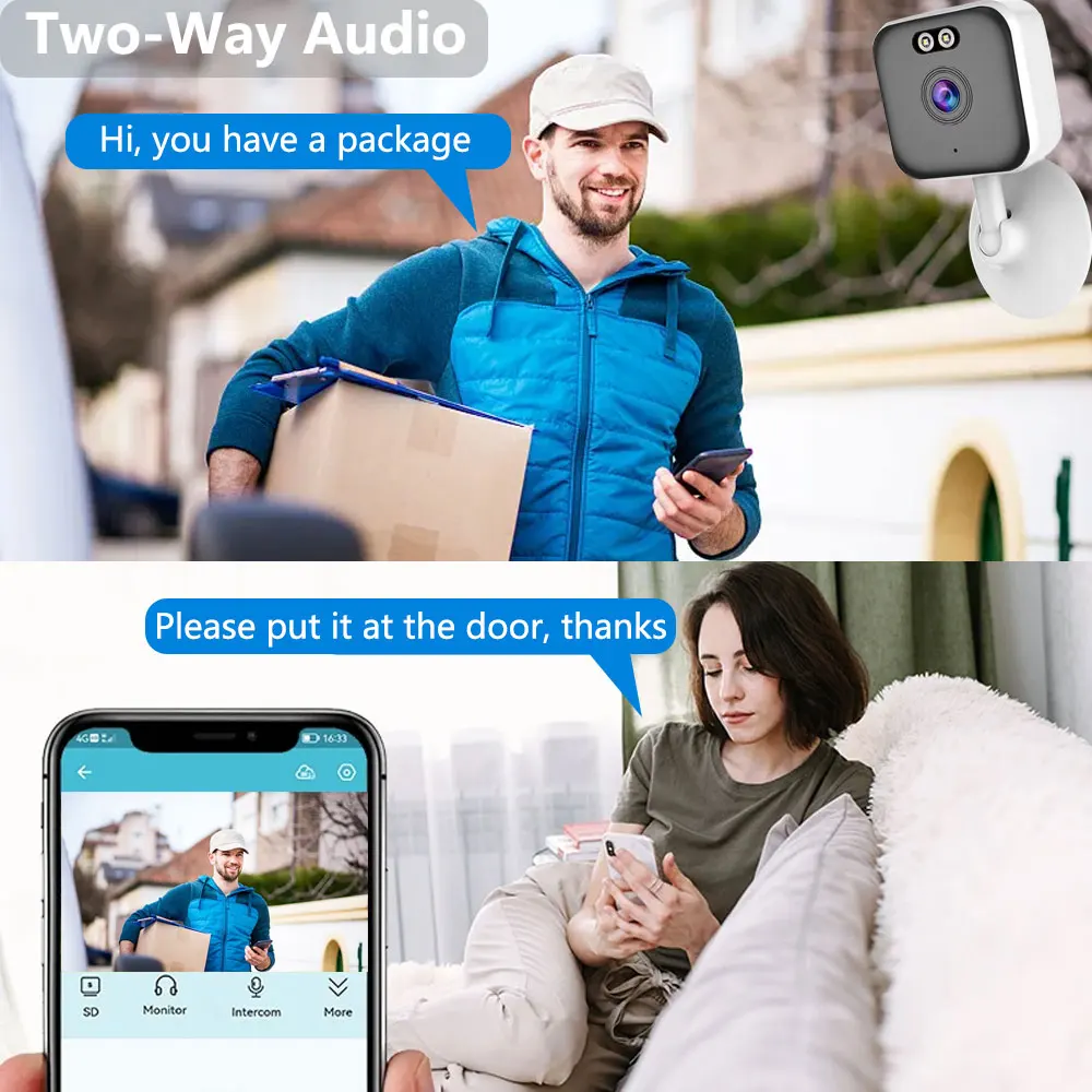 Caméra IP WiFi compacte Cam720 - Smart Home Windows App avis et prix